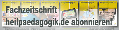 Fachzeitschrift heilpaedagogik.de abonnieren
