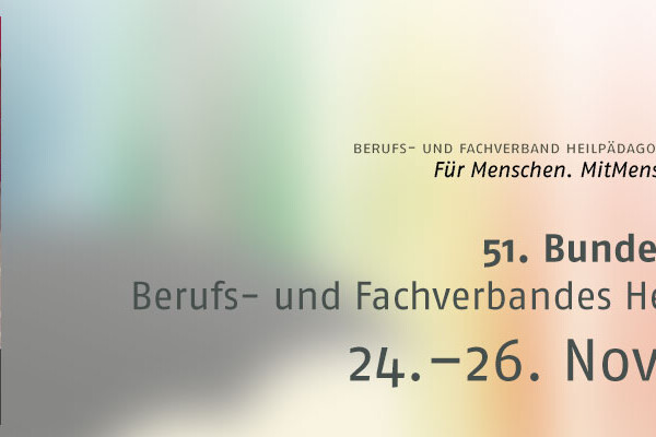 Veranstaltungsbild: 51. Bundesfachtagung des BHP - Berufs- und Fachverband für Heilpaedagogik e.V.