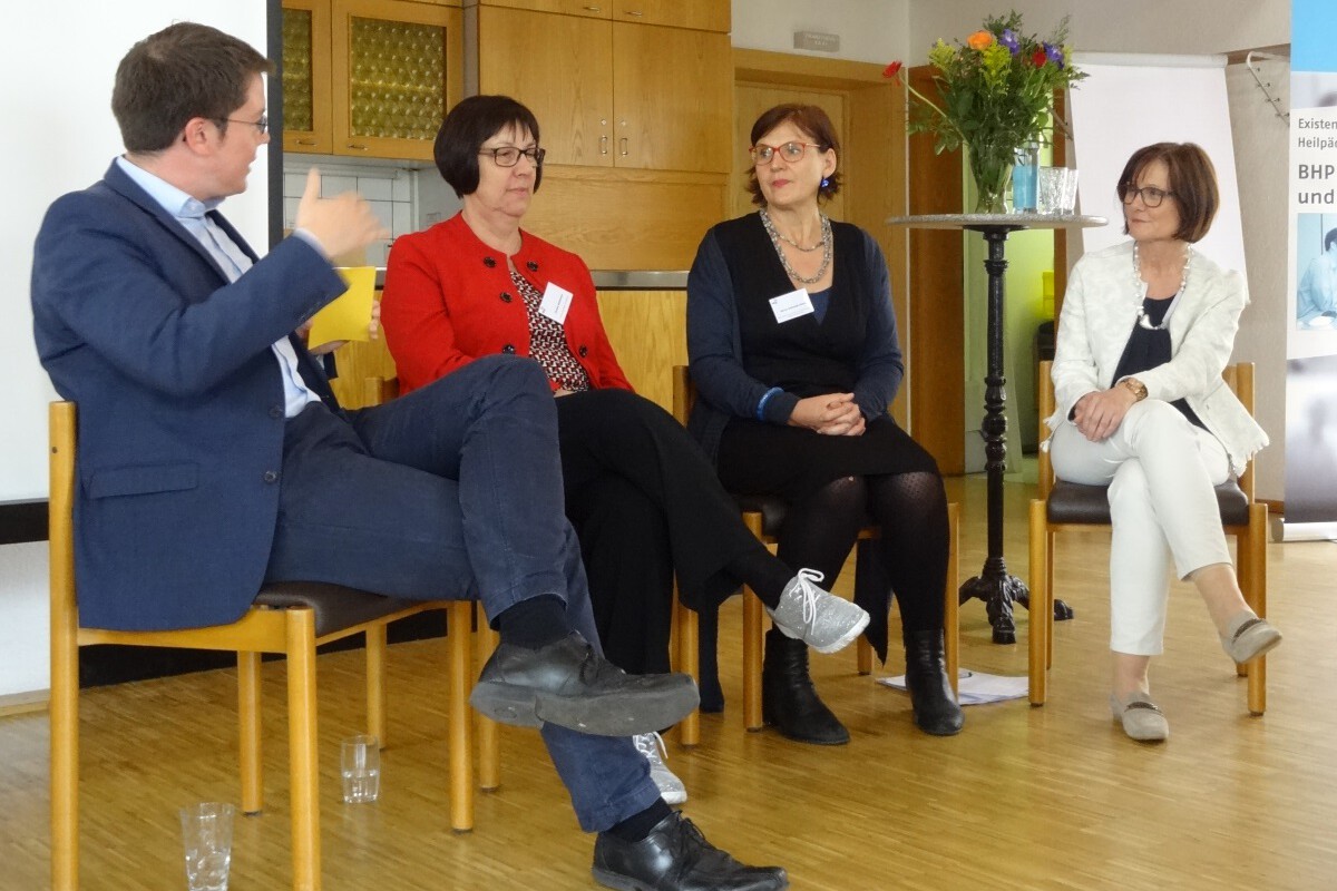 BHP Unternehmertag Heilpädagogik Podiumsdiskussion.