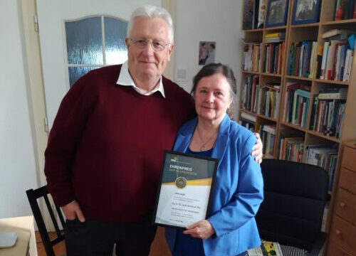 Prof. Dr. phil. Marta Horňáková mit dem Ehrenpreis Heilpädagogik des BHP ausgezeichnet