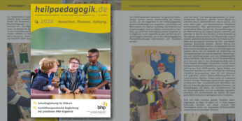 Artikelbild - Teaserbild zur Veröffentlichung der heilpaedagogik.de 04-2022