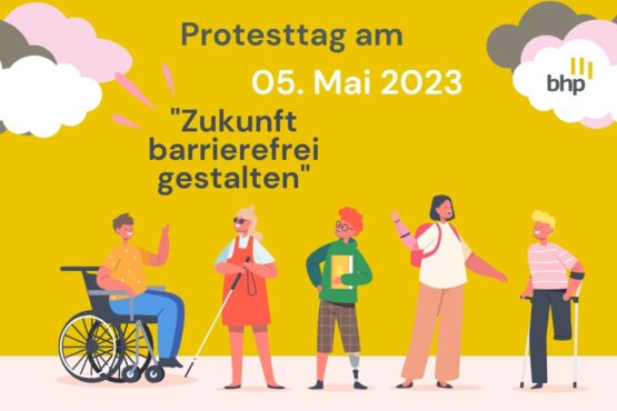 5. Mai: Protesttag zur Gleichstellung von Menschen mit Behinderung