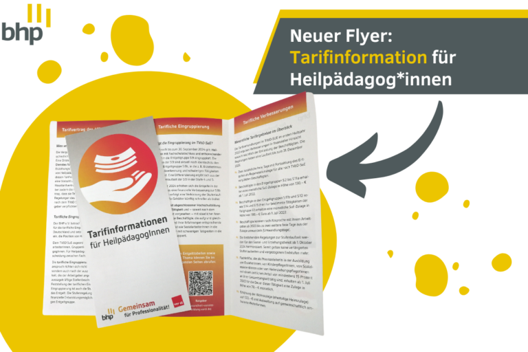 Tarifinformationen Für Heilpädagog:innen – Berufs- Und Fachverband ...