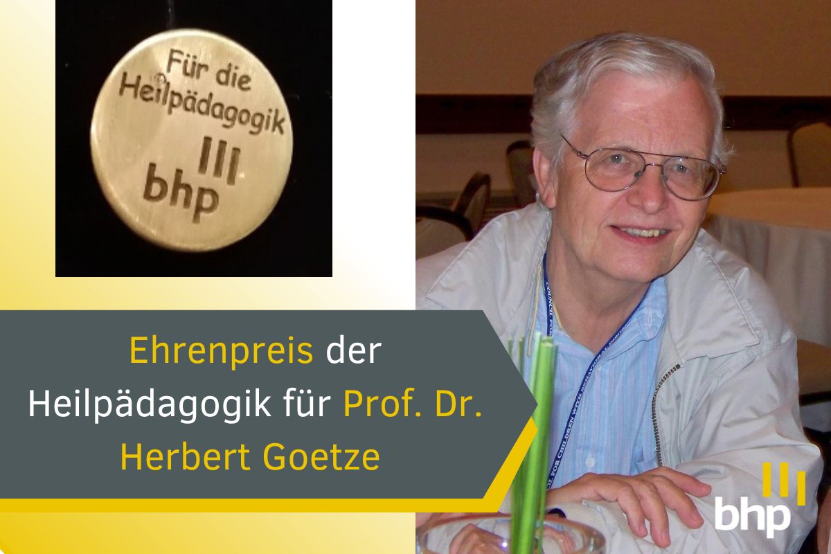 Prof. Dr. Goetze und der HP Ehrenpreis