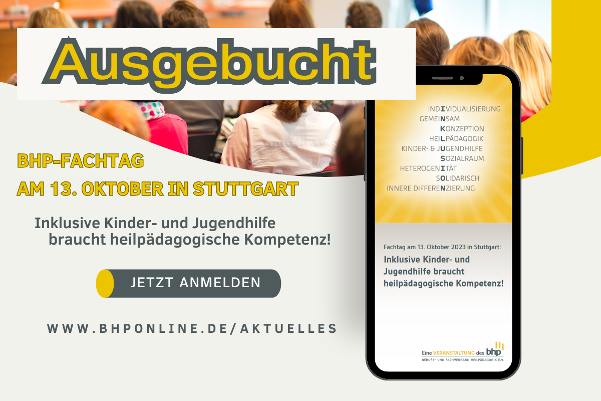 BHP-Fachtag Inklusive Lösung