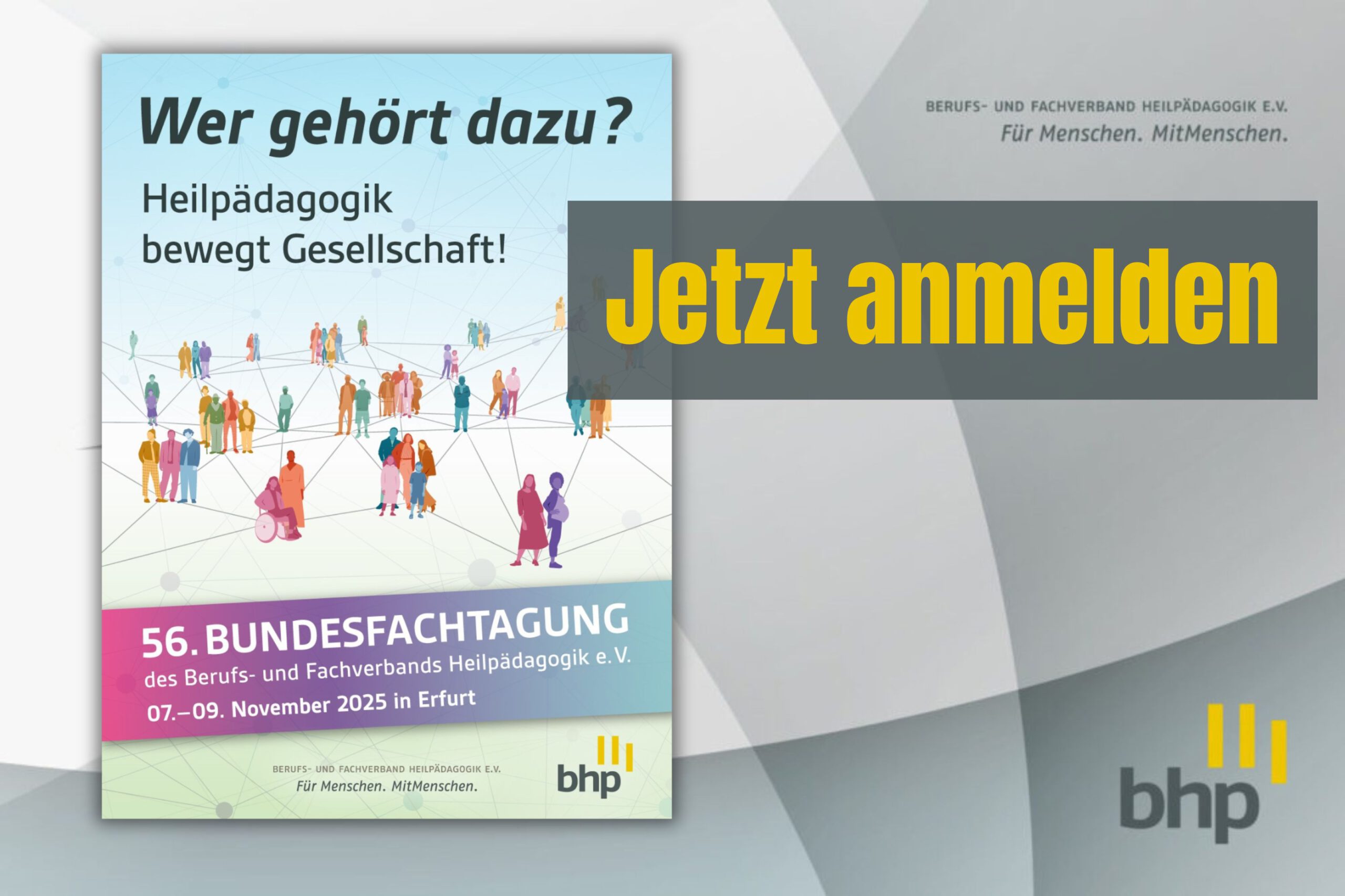 Jetzt anmelden zur 56 Bundesfachtagung