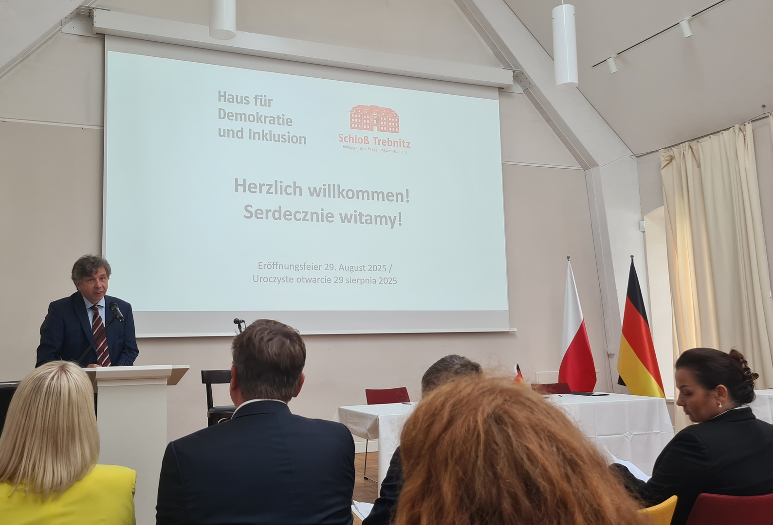 Feierliche Eröffnung in Trebnitz