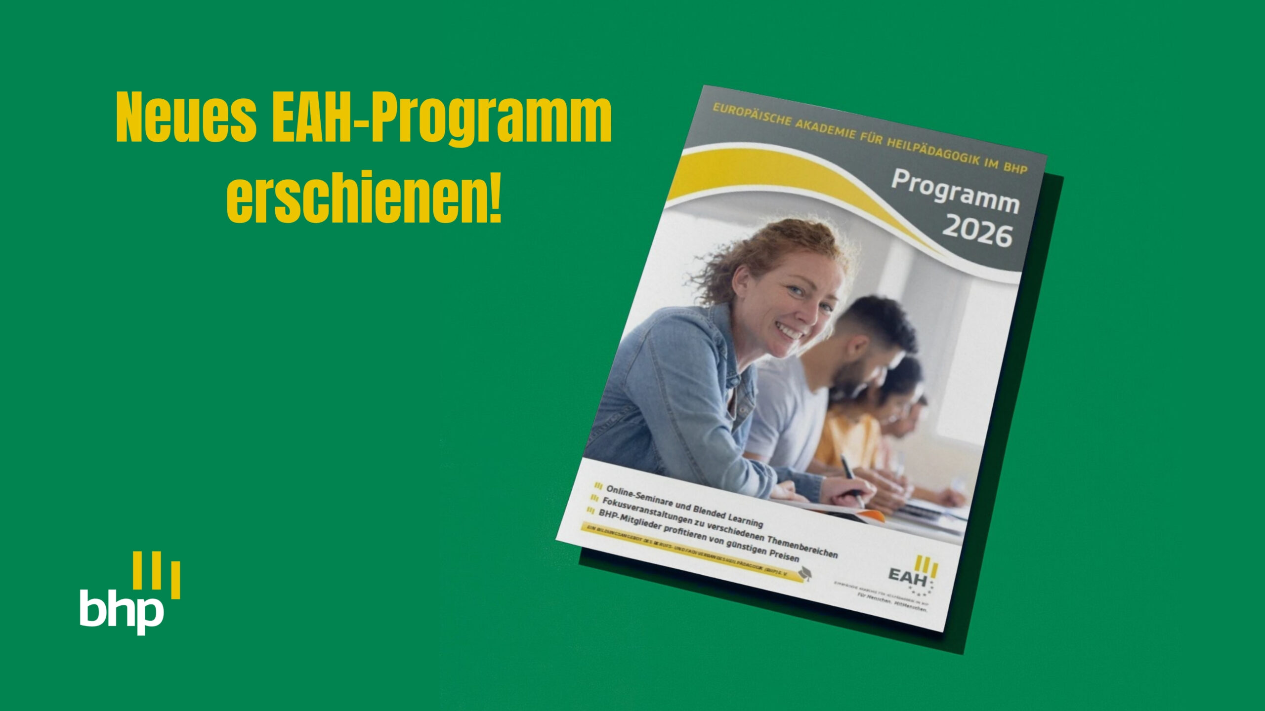 Meldung EAH Programm erschienen